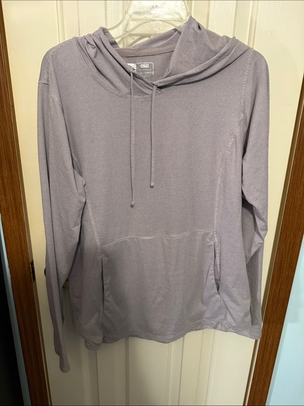 RBX Lavender Hooded Lightweight Pullover size XL